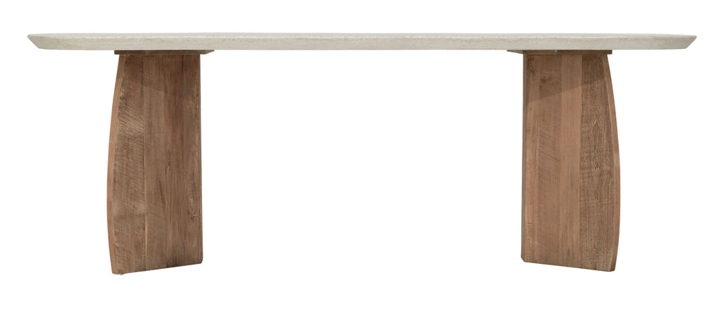 DTP Home Dining table Nova Travertin rectangular