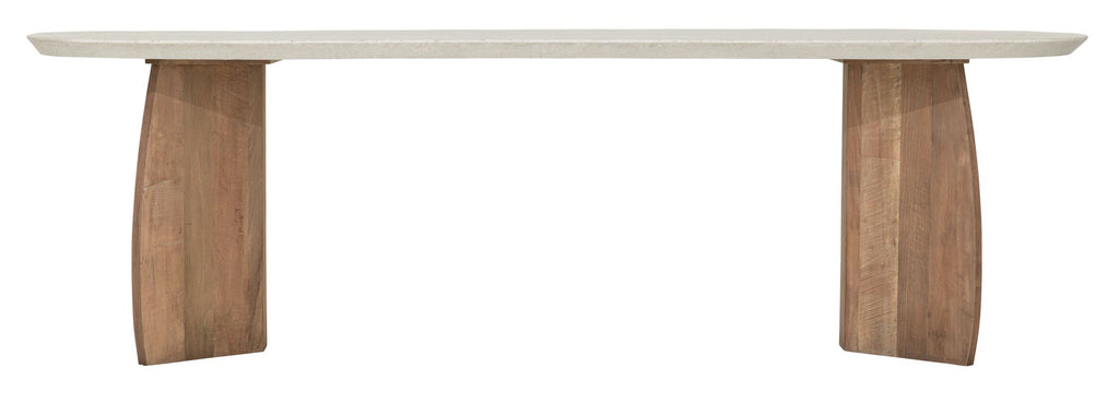 DTP Home Dining table Nova Travertin rectangular