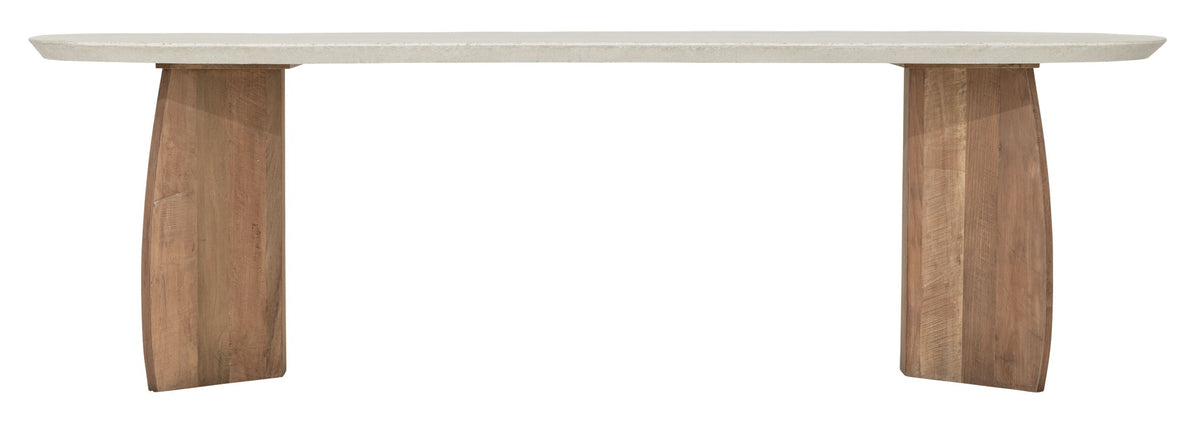 DTP Home Dining table Nova Travertin rectangular