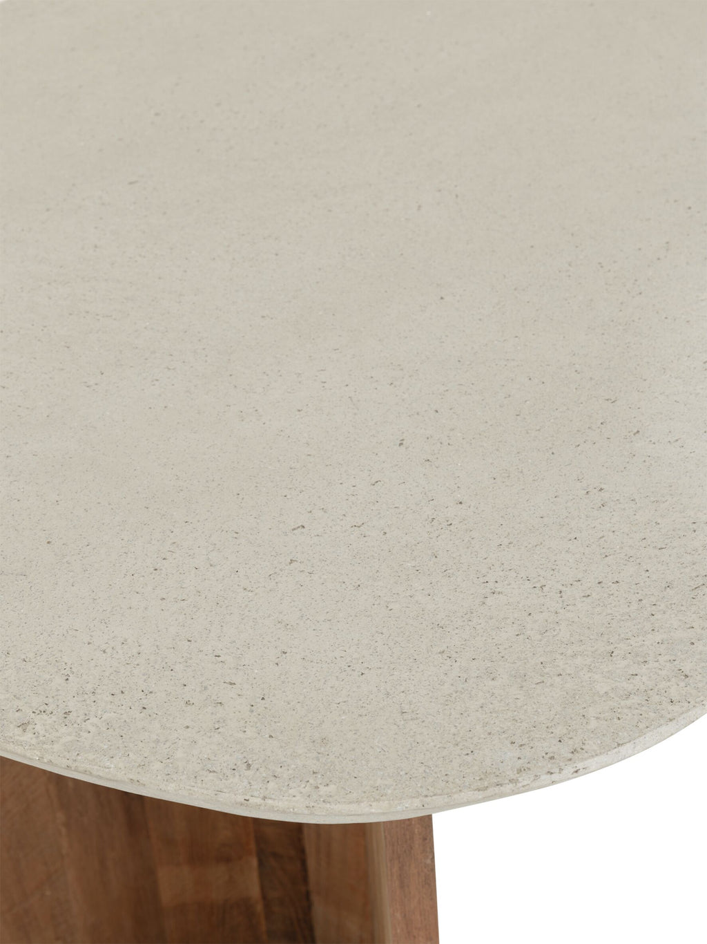 DTP Home Dining table Nova Travertin rectangular detail