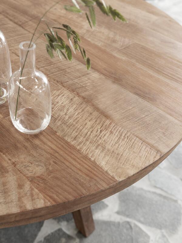 DTP Home Dining table Tradition round detail