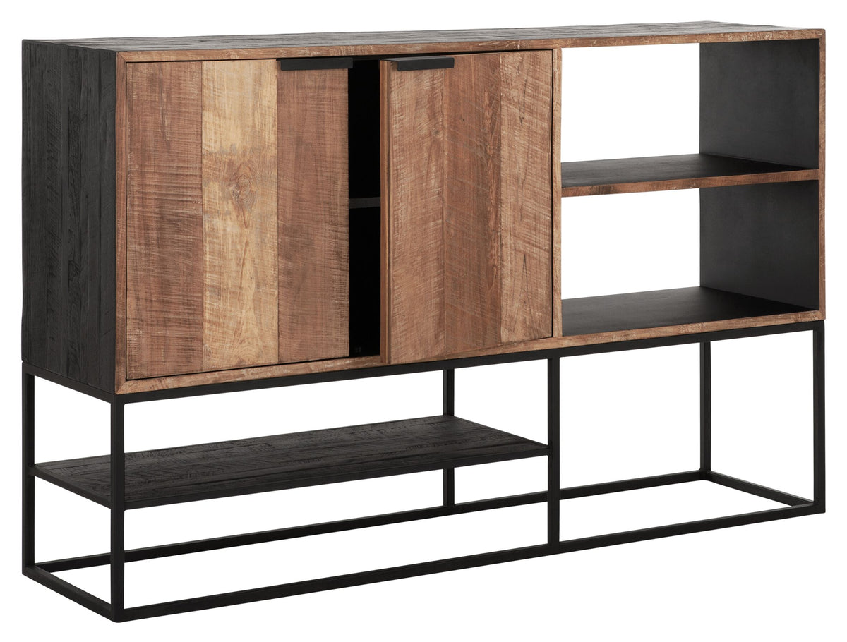 DTP Home Dresser Cosmo No.1 small, 2 doors, 2 open racks