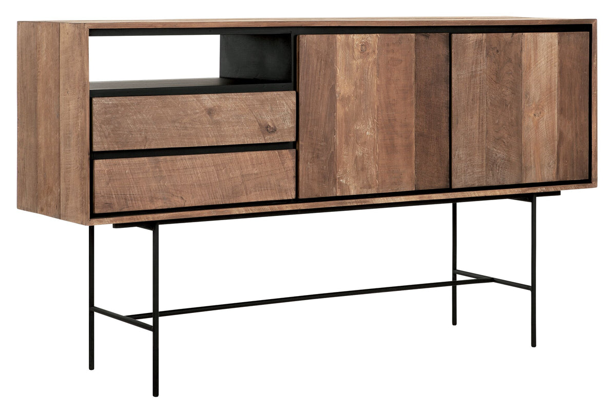 DTP Home Dresser Metropole medium, 2 doors, 2 drawers, open rack