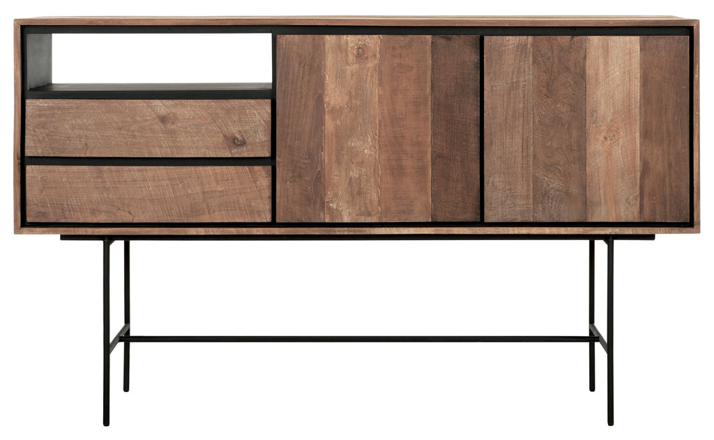 DTP Home Dresser Metropole medium, 2 doors, 2 drawers, open rack