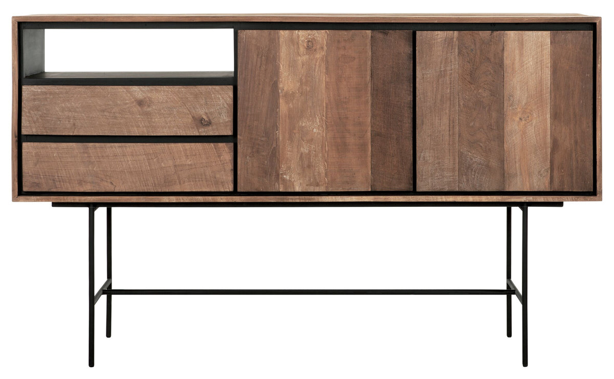 DTP Home Dresser Metropole medium, 2 doors, 2 drawers, open rack
