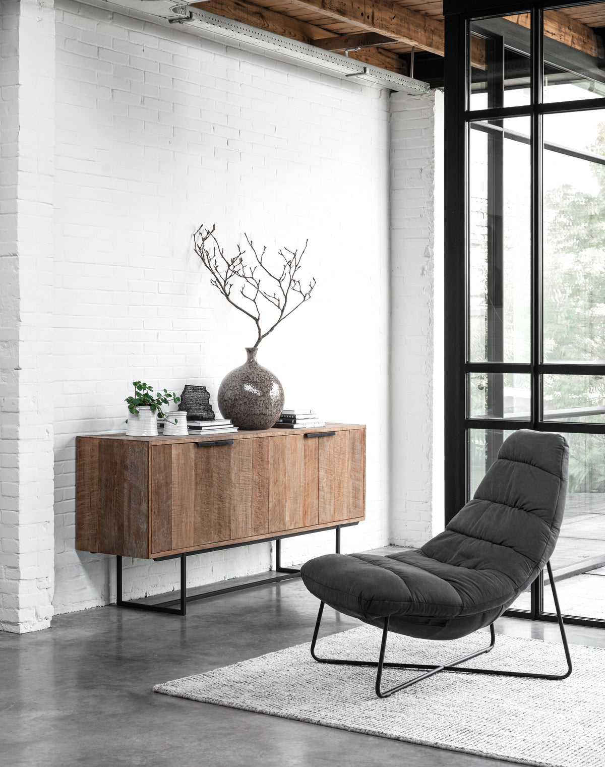 DTP Home Dresser Odeon No.2, 4 doors in a room setting