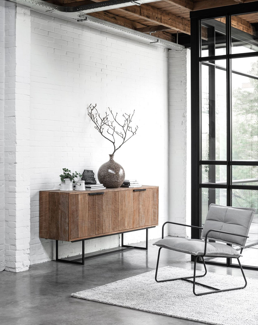 DTP Home Dresser Odeon No.2, 4 doors in a room setting
