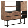 DTP Home Dresser Odeon No.3, 1 door, 4 open racks, 4 drawers