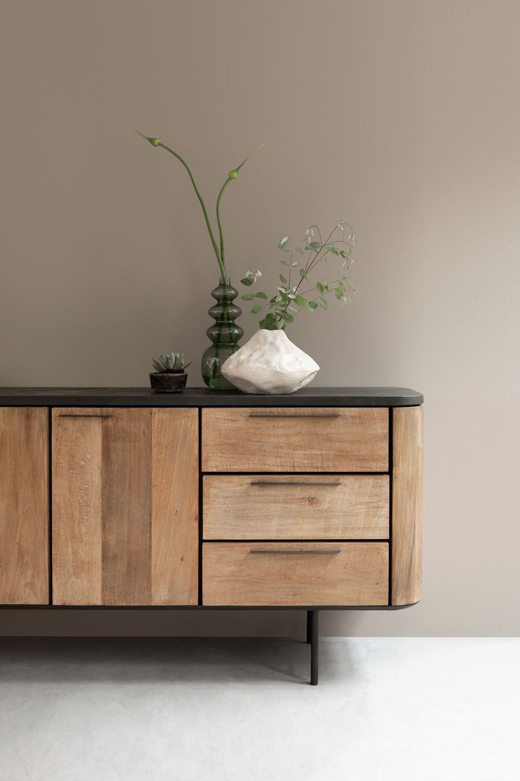 DTP Home Dresser Soho, 3 doors, 3 drawers in a room setting