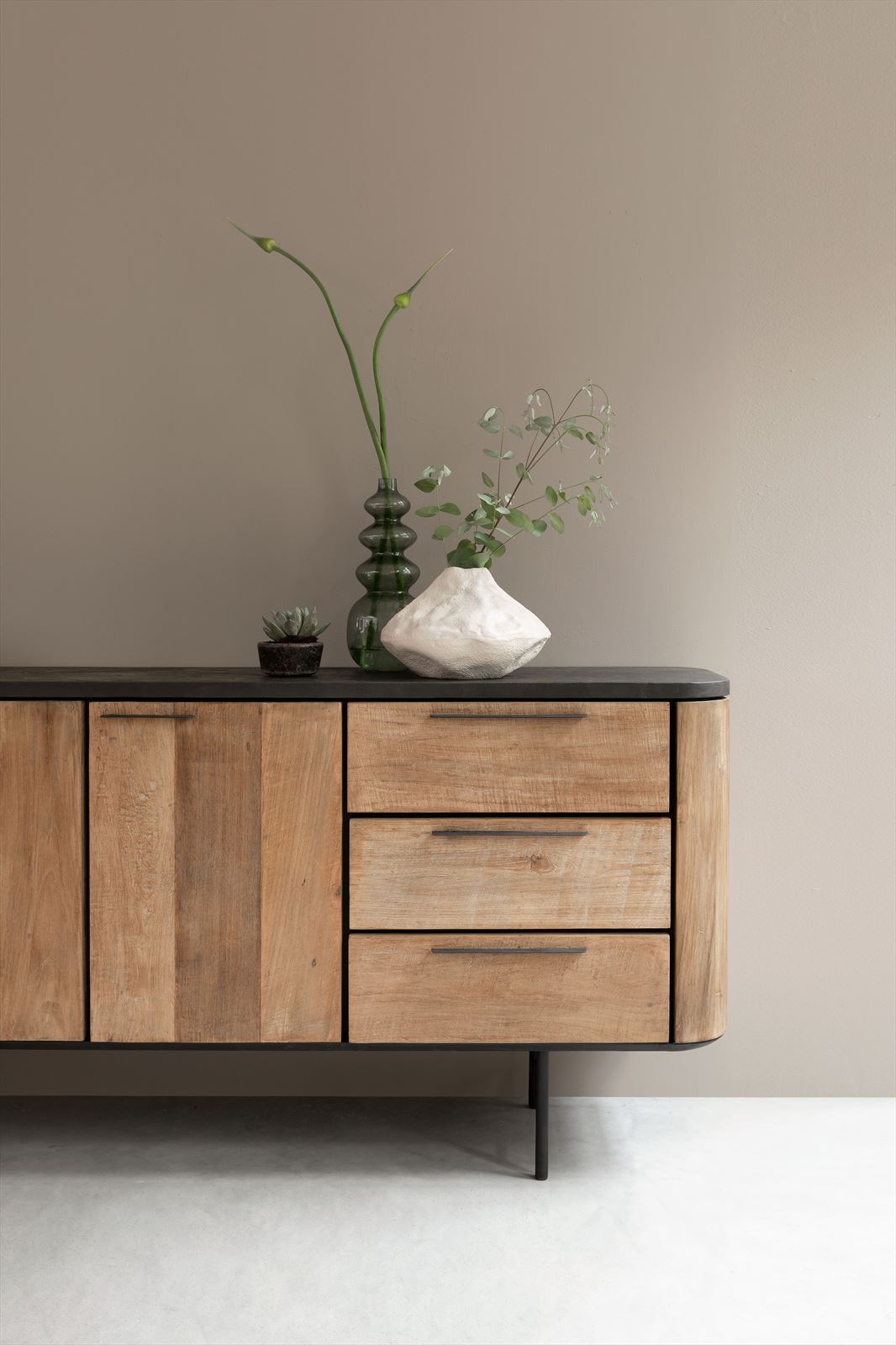 DTP Home Dresser Soho, 3 doors, 3 drawers in a room setting