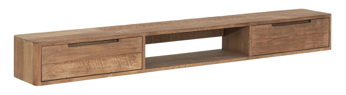 DTP Home Hanging TV stand Bliss No.1 large, 2 drawers, open rack
