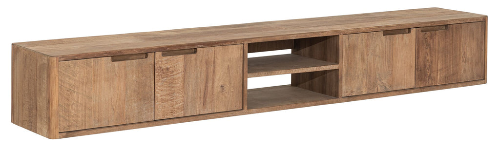DTP Home Hanging TV stand Bliss No.2 large, 4 doors, 2 open racks