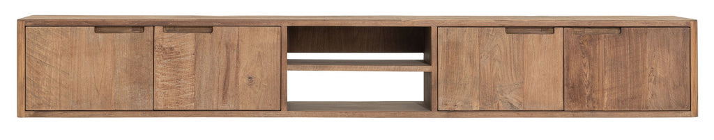 DTP Home Hanging TV stand Bliss No.2 large, 4 doors, 2 open racks