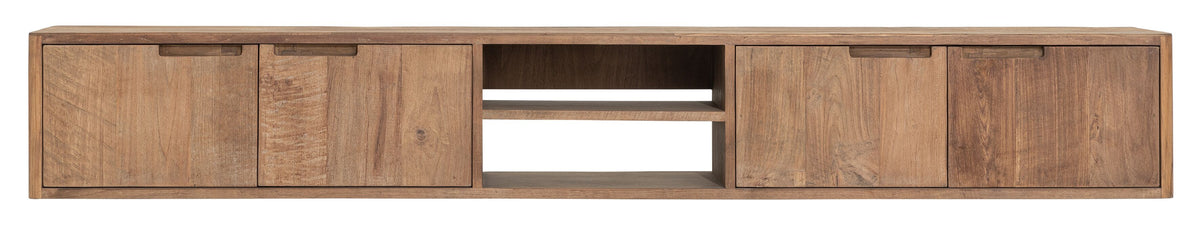 DTP Home Hanging TV stand Bliss No.2 large, 4 doors, 2 open racks