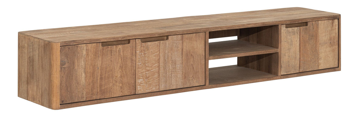 DTP Home Hanging TV stand Bliss No.2 medium, 3 doors, 2 open racks
