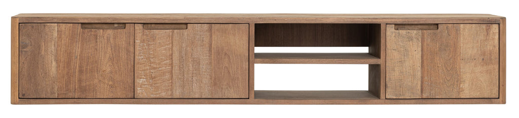 DTP Home Hanging TV stand Bliss No.2 medium, 3 doors, 2 open racks