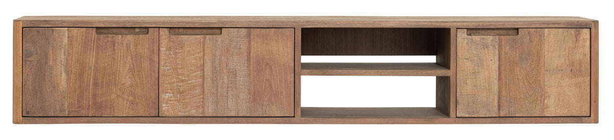 DTP Home Hanging TV stand Bliss No.2 medium, 3 doors, 2 open racks