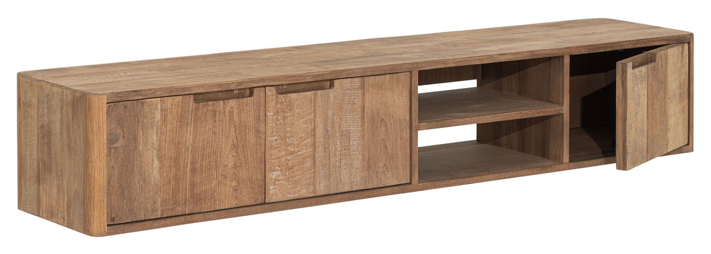 DTP Home Hanging TV stand Bliss No.2 medium, 3 doors, 2 open racks