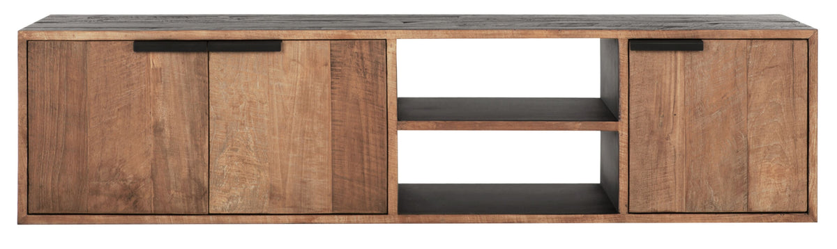DTP Home Hanging TV stand Cosmo No.1 medium, 3 doors, 2 open racks