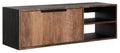 DTP Home Hanging TV stand Cosmo No.1 small, 2 doors, 2 open racks
