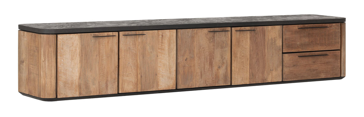 DTP Home Hanging TV stand Soho large, 4 doors, 2 drawers