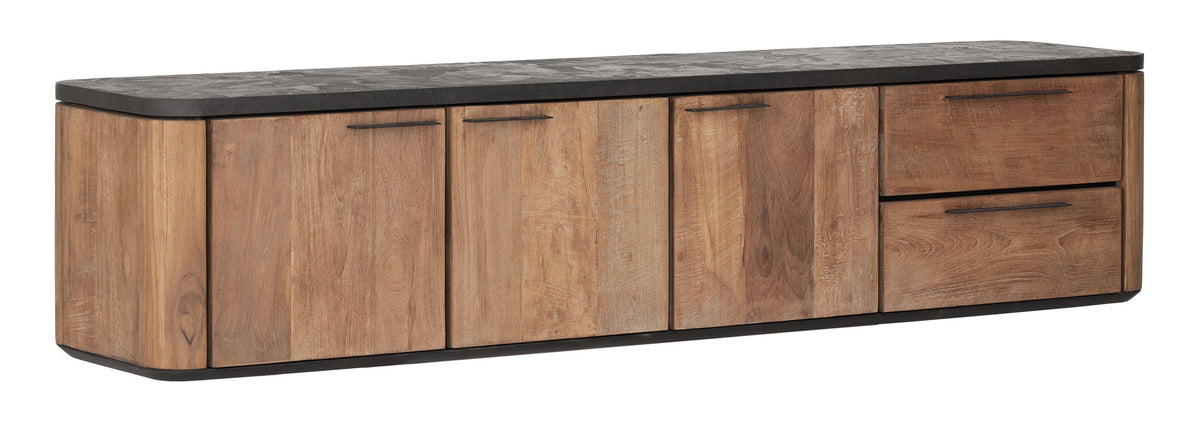 DTP Home Hanging TV stand Soho medium, 3 doors, 2 drawers