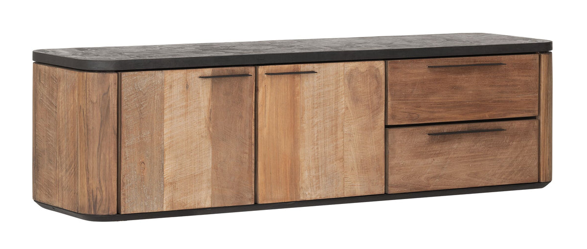 DTP Home Hanging TV stand Soho small, 2 doors, 2 drawers
