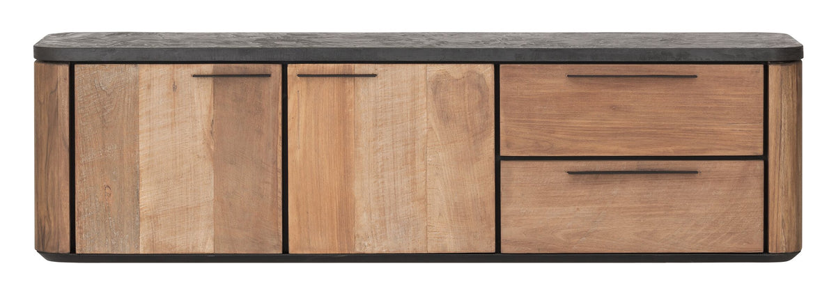 DTP Home Hanging TV stand Soho small, 2 doors, 2 drawers