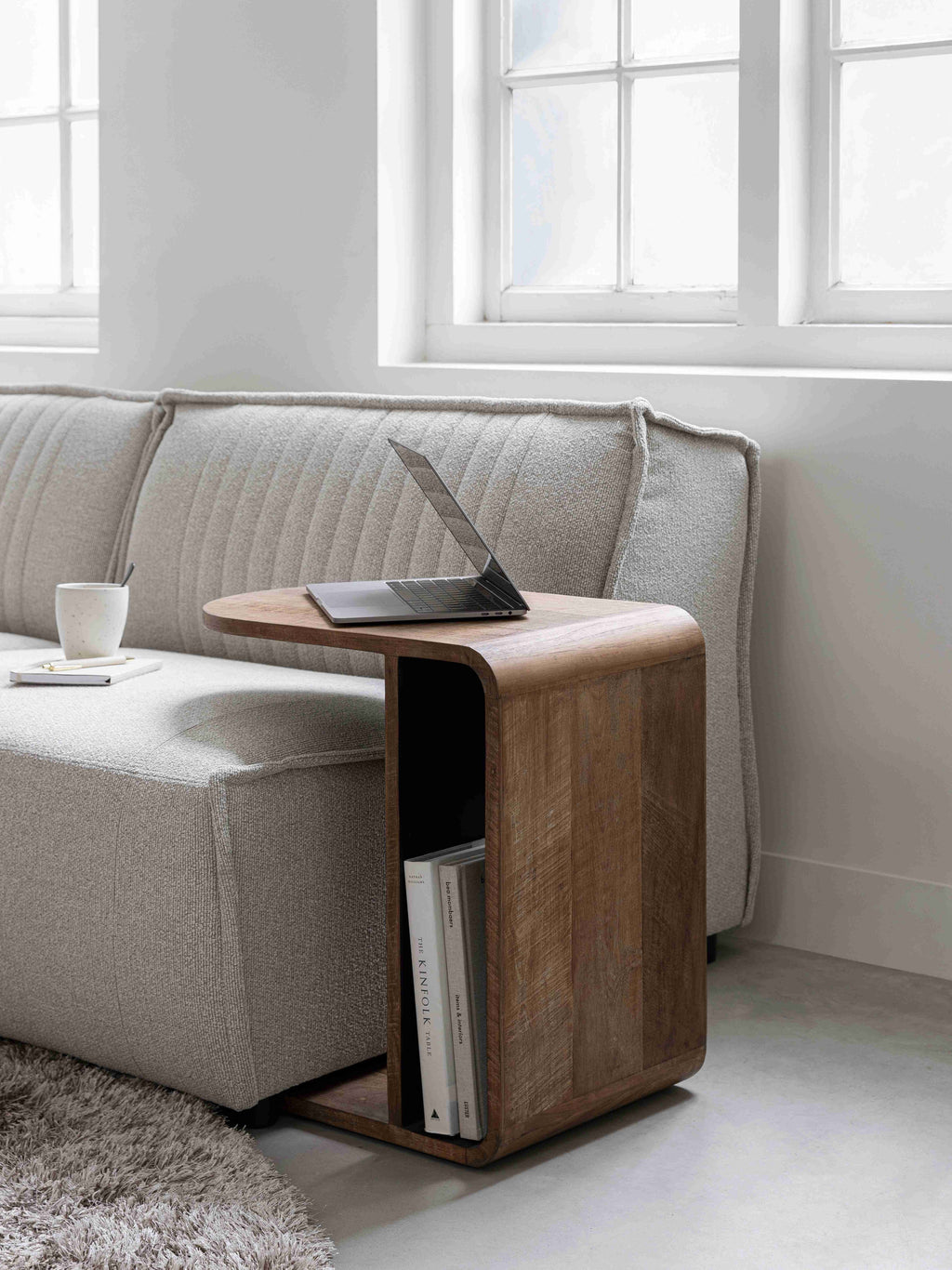 DTP Home Laptop table Evo in a room setting