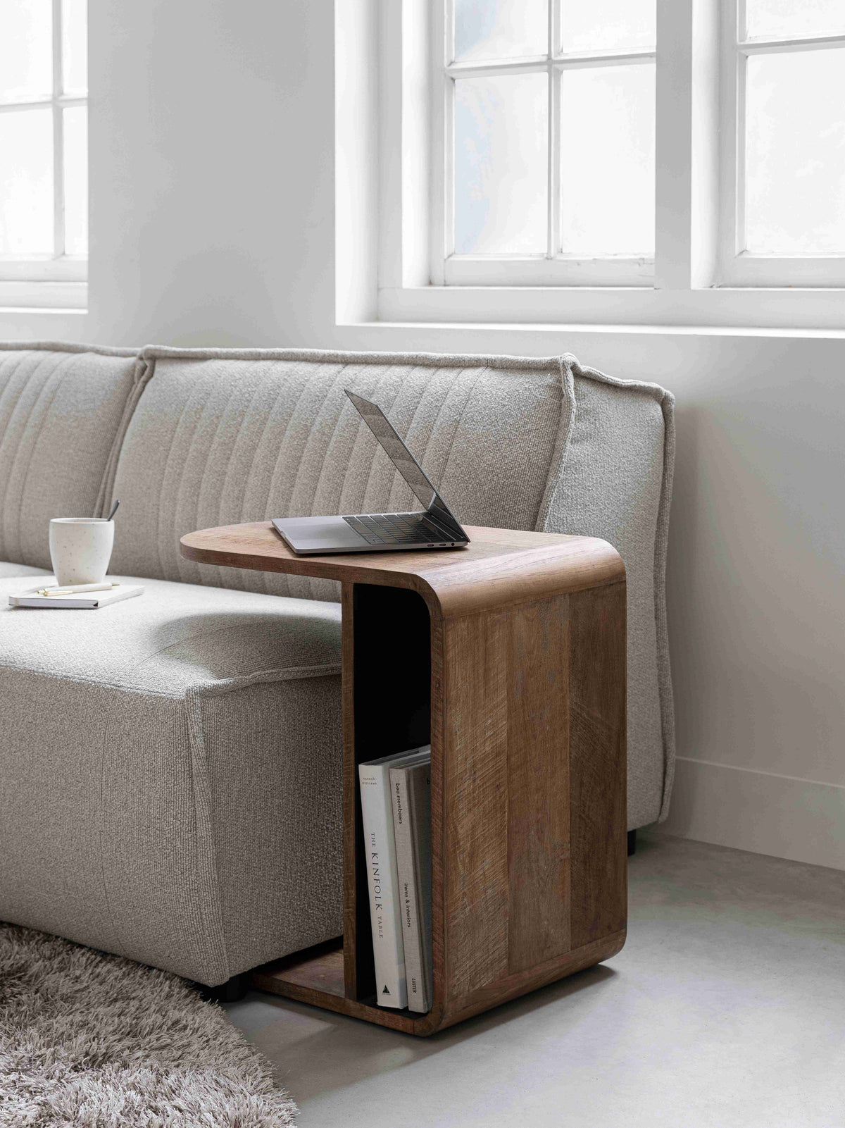 DTP Home Laptop table Evo in a room setting