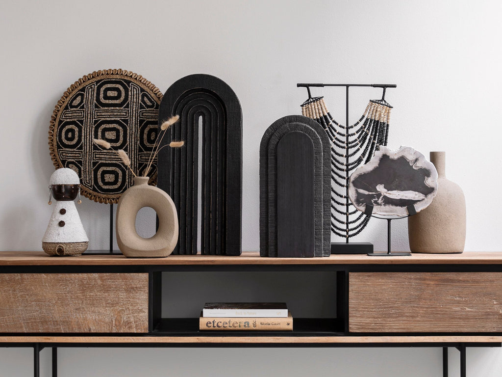 DTP Home Sideboard Metropole, 2 drawers, open rack in a room setting