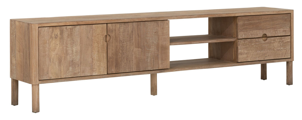 DTP Home TV stand Apollo No.2 large, 2 doors, 2 open racks, 2 drawers