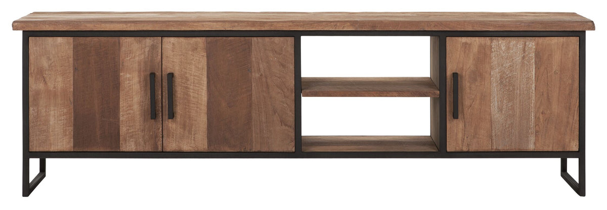 DTP Home TV stand Beam No.2 medium, 3 doors, 2 open racks