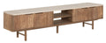 DTP Home TV stand Bliss Mortex No.2 large, 4 doors, 2 open racks