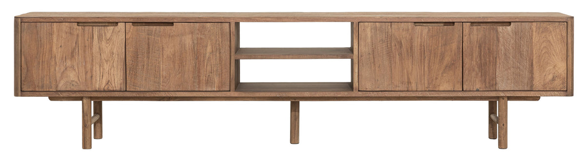 DTP Home TV stand Bliss No.2 large, 4 doors, 2 open racks