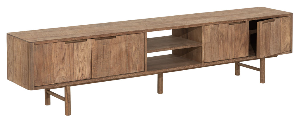 DTP Home TV stand Bliss No.2 large, 4 doors, 2 open racks