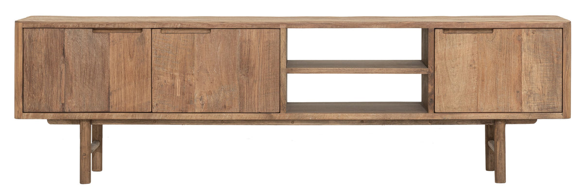 DTP Home TV stand Bliss No.2 medium, 3 doors, 2 open racks