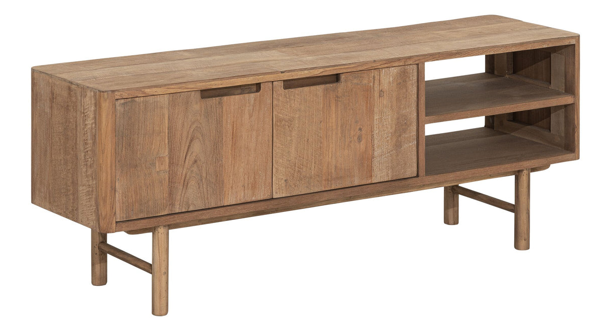 DTP Home TV stand Bliss No.2 small, 2 doors, 2 open racks