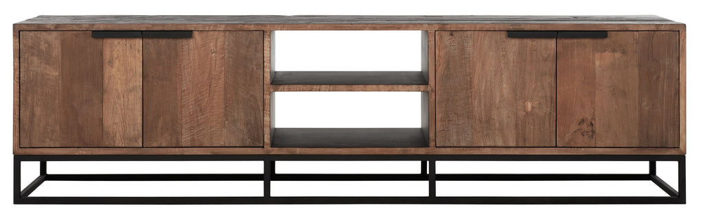 DTP Home TV stand Cosmo No.2 large, 4 doors, 2 open racks