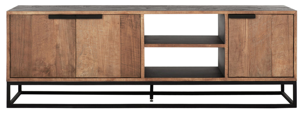 DTP Home TV stand Cosmo No.2 medium, 3 doors, 2 open racks
