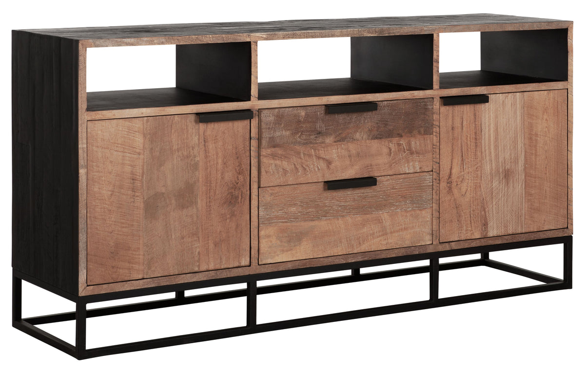 DTP Home TV stand Cosmo No.3 high ,2 doors, 2 drawers, 3 open racks