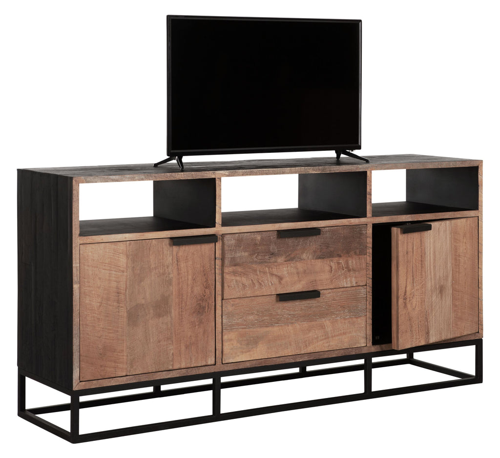 DTP Home TV stand Cosmo No.3 high ,2 doors, 2 drawers, 3 open racks