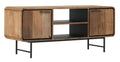 DTP Home TV stand Evo small, 2 doors, 2 open racks