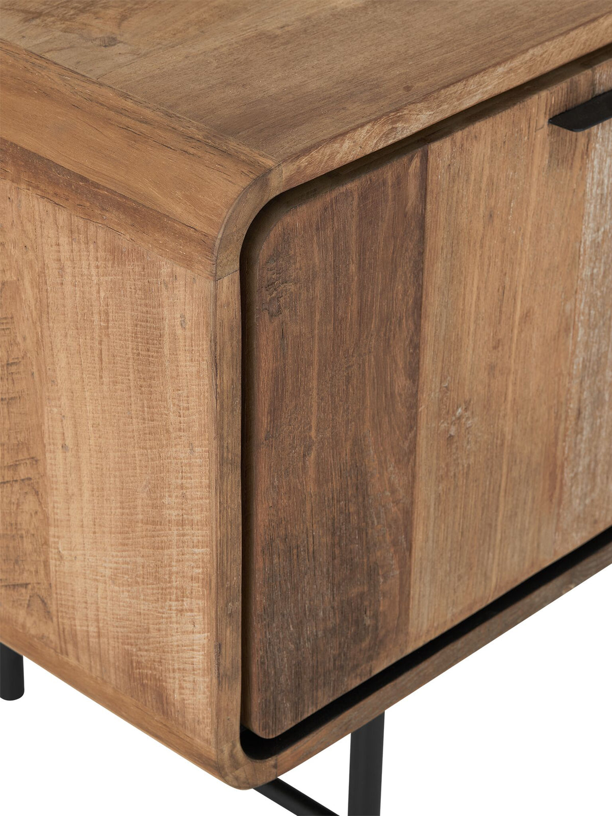 DTP Home TV stand Evo small, 2 doors, 2 open racks