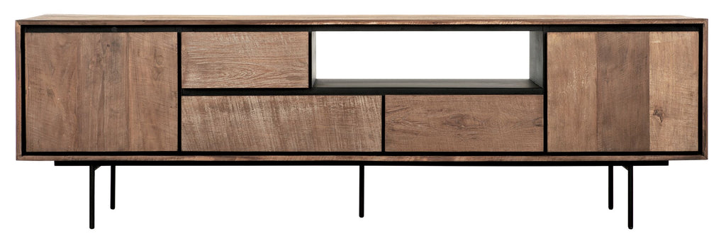 DTP Home TV stand Metropole large, 2 doors, 3 drawers, open rack