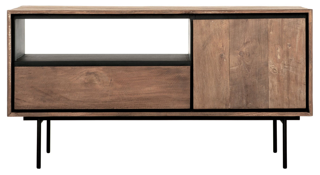 DTP Home TV stand Metropole small, 1 door, 1 drawer, open rack