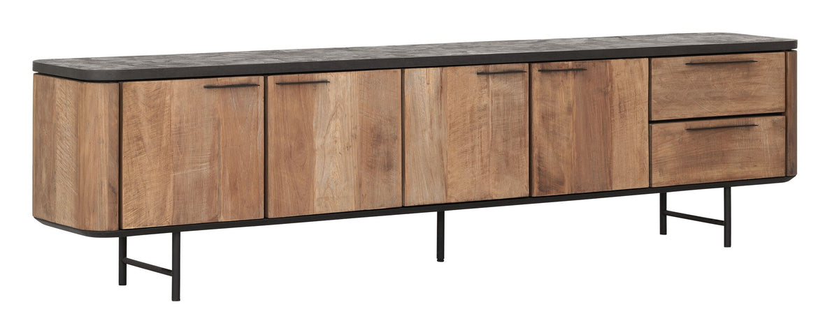 DTP Home TV stand Soho large, 4 doors, 2 drawers