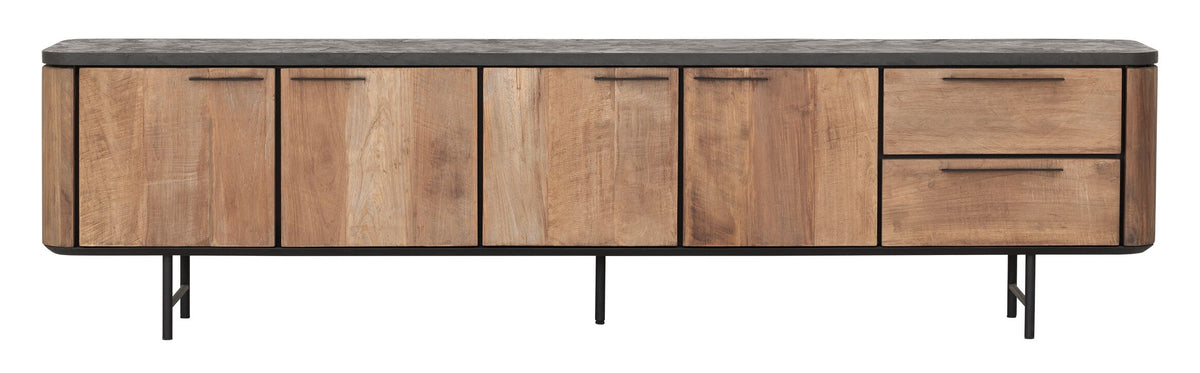 DTP Home TV stand Soho large, 4 doors, 2 drawers
