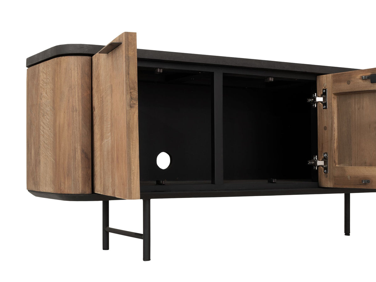 DTP Home TV stand Soho large, 4 doors, 2 drawers