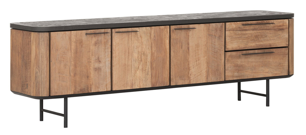 DTP Home TV stand Soho medium, 3 doors, 2 drawers